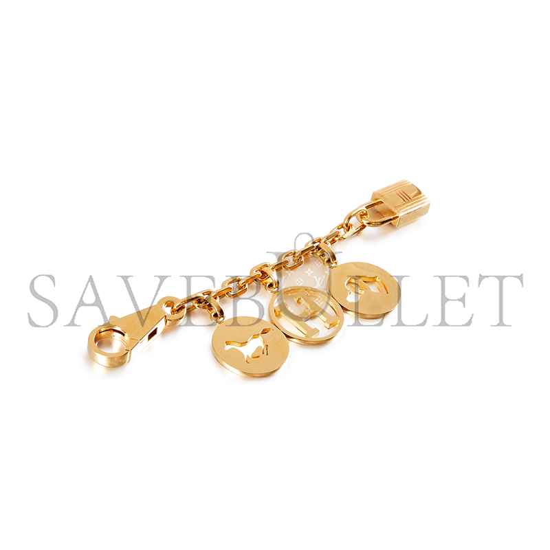 HERMESGOLD OLGA BRELOQUE CHARM 65502